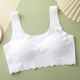 thumbnail image 4 of Quealent Girls Training Bra Soft Tank Tops for Toddler Girls Soft Undershirt Basic Camisole Pink,12-15 Years, 4 of 5