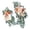 Orange, variant on Wedding Arch Decorations Set of 2 Reusable Artificial Hanging Flowers Floral Swag - Greenery Garland for Wedding Welcome Sign Backdrop, Bridal Ceremony Reception Decoration