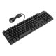 thumbnail image 4 of PC Keyboard Color Mixed 104-Key Spanish Blue Switch Notebook Game Computer Accessories, gaming gear, 4 of 5