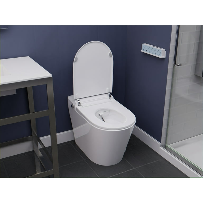 Anzzi Envo Aura Smart Toilet Bidet with Heated Seat, Auto Open
