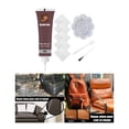 thumbnail image 3 of Cream Vinyl Repair Kits for Coat Leather Furniture Brown, 3 of 8