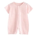thumbnail image 1 of Akiihool Cache-Couche de Baseball pour Bébés Garçons, Cache-Couche à Manches Longues (Rose Pâle, 6-12 Mois), 1 of 4