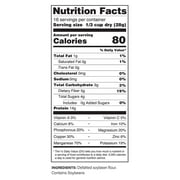 Plant Basics - Hearty Plant Protein - Unflavored Chunks, 1 lb (Pack of 6), Non-GMO, Gluten Free, Low Fat, Low Sodium, Vegan, Meat Substitute