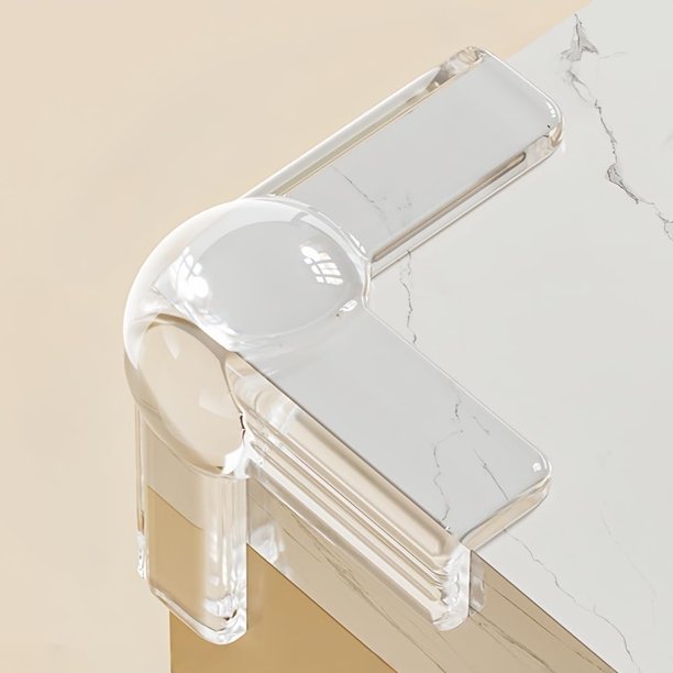 Protectores de Esquinas para Mesa PlusOxsteel Paquete de 12 en PVC Suave