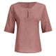 thumbnail image 4 of mfyjkho Tops Deportivos Para Mujer, Blusa Informal De Verano Con Cuello En V Y Mangas 3/4 Para Mujer Tops Para Salir Para Mujer Xxxxxl, 4 of 5