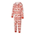 thumbnail image 3 of DuAnyozu Family Matching Christmas Pajamas for Adults, Teens and Baby Holiday Parent-Child Outfits Sleepwear Homewear, 3 of 10