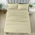 thumbnail image 2 of 4 Piece Set Luxury Bed Sheets Breathable & Cooling Sheets Deep Pocket Bed Sheets Set, 2 of 6