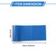 thumbnail image 5 of Unique Bargains 1 Pc Película de Envoltura para Automóvil Cubierta de Vinilo Universal Protectora Exterior Interior Azul Mate 10x152cm/0.3ft x 5ft, 5 of 7