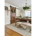 thumbnail image 2 of Hauteloom Marbletown Jute Living Room, Bedroom Area Rug - Bohemian, Transitional - Sage, DustySage, Lightbrown - 2' x 3', 2 of 12