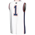 thumbnail image 3 of Unisex GameDay Greats #70 White Florida Gators Lightweight Basketball Jersey, 3 of 4