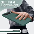 thumbnail image 7 of JETech Liquid Silicone Case for iPhone Air, Silky Soft Touch Full-Body Protection (Midnight Green), 7 of 7