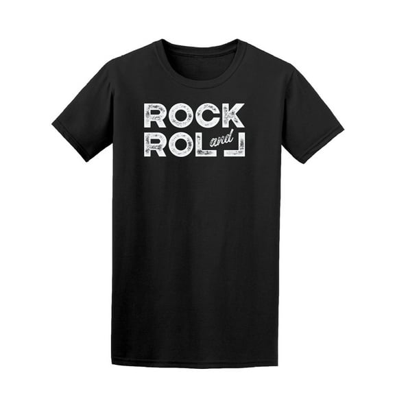 Rock And Roll Modern Design Tee Men's -Image by Shutterstock
