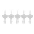 thumbnail image 1 of Ofertas Únicas 5 Pcs Accesorio de Barbilla de Manguera de Plástico para Acuario 3/32" a 13/64" Válvula de Retención en Línea de Un Solo Sentido, 1 of 7