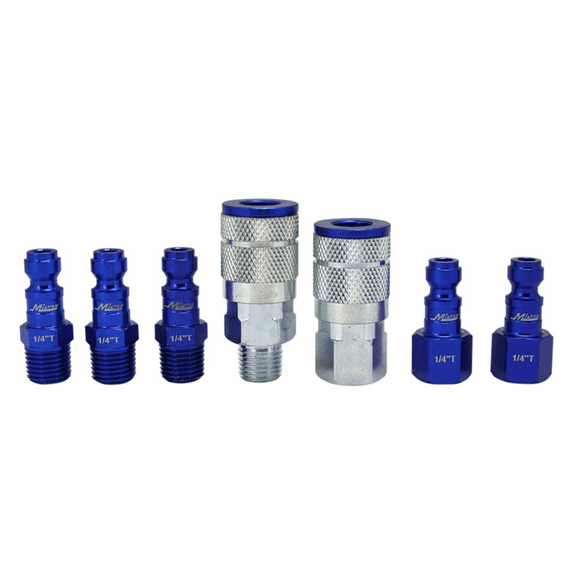 Milton Industries Kit, 7pc T style 1/4"