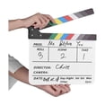 thumbnail image 1 of Clapperboard Cinema Clapperboard Professional, acrílico blanco, 1 of 8