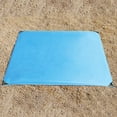 thumbnail image 2 of LOVIVER Imperméable Extérieur Portable Tapis de Camping Bleu-150x180cm, 2 of 8