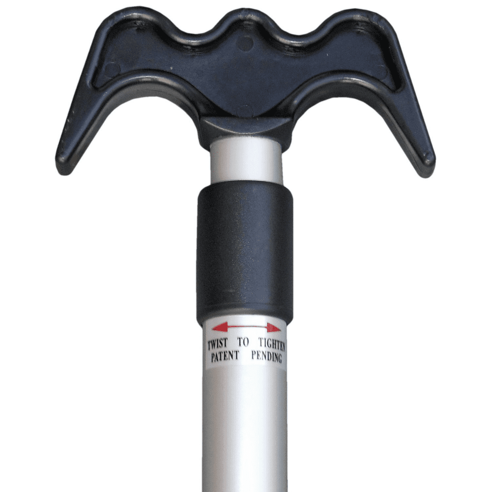 Pactrade Marine Boat Kayak Raft Floating Telescopic Oar Paddle & Hook Anodized Aluminum Shaft