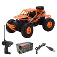 thumbnail image 1 of 2.4G 1:16 Coche de escalada de aleación Control remoto Modelo sin carga Coche Coche eléctrico para niños ToyOrange, 1 of 10