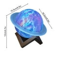 thumbnail image 3 of AURIGATE Bluetooth Speaker, Magnetic Wireless Planets Speaker with LED Light, Touch Control, for Home Office Decor Creative Gifts, 3 of 3