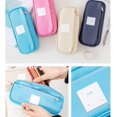 thumbnail image 4 of Simple Creative Stationery Pencil Case, Multifunctional Double Layer Pencil Bag(Pink, Usual), 4 of 5