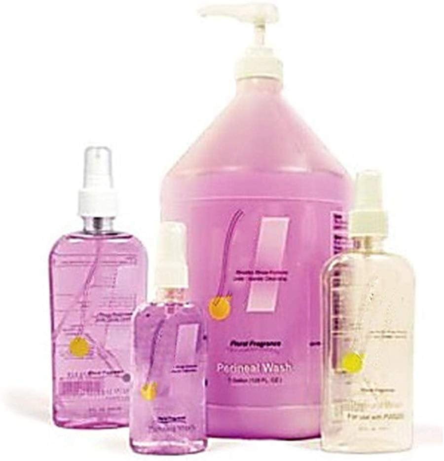 Perineal Wash. Case of 4 Bottles of RinseFree perineal Spray. Gallon