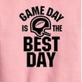 thumbnail image 2 of Instant Message - Game Day Best Day - Toddler & Youth Crewneck Fleece Sweatshirt, 2 of 5