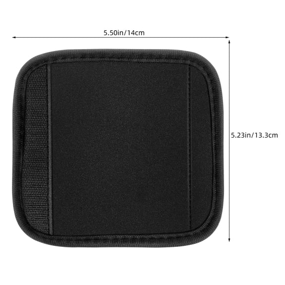 NIAIZEK 3-Pack Black Anti- Protective Padding for Pull-Up Bar Handle Grips Polyester Covers