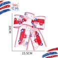 thumbnail image 3 of Lazos De Bandera Decor Bows Día de la Independencia duradero para decoración de interiores y exteriores (pequeño C) Sywqhk Libre de BPA, 3 of 7
