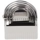 thumbnail image 1 of unbranded 5Ud Cortadores De Galletas Y Mousse Ring De Metal Plateado Con Borde Suave Para Hornear, 1 of 7