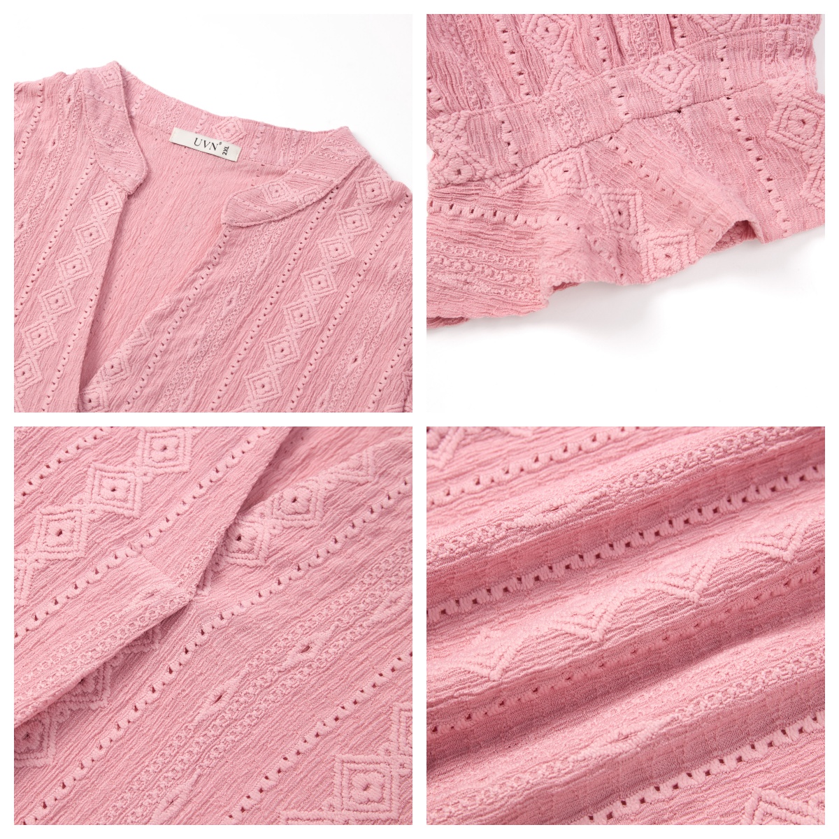 UVN Summer Ruffle Short Sleeve Dress photo 6