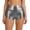 Silver, variant on Versatile Solid Color Shorts for Everyday Leisure and Nightlife High-Washion Glamor Bottoms for Club Stage Performances and Party Outs (Women's Shorts), S, Hot Pink