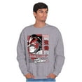 thumbnail image 5 of Street Fighter E Honda Beast Grindin Men's Crewneck Sweatshirt Brisco Brands S, 5 of 6