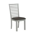 thumbnail image 5 of Brook Bay 5 Piece Trestle Table Set in White, 5 of 8