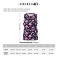 thumbnail image 4 of Xecao cartoon Skull rainbow space print basketball shirt for both men and women, a unisex basketball jersey perfect for theme parties-4X-Large, 4 of 6