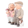 thumbnail image 3 of WRITWAA Resin Figurine Decoration for Valentine's Day Elderly Couple, Multi-Color Resin, 1 Pack, 3 of 10