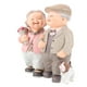 thumbnail image 4 of Figura decorativa de resina "El amor perdura" para pareja mayor, ideal para cumpleaños, bodas o sala de estar., 4 of 8