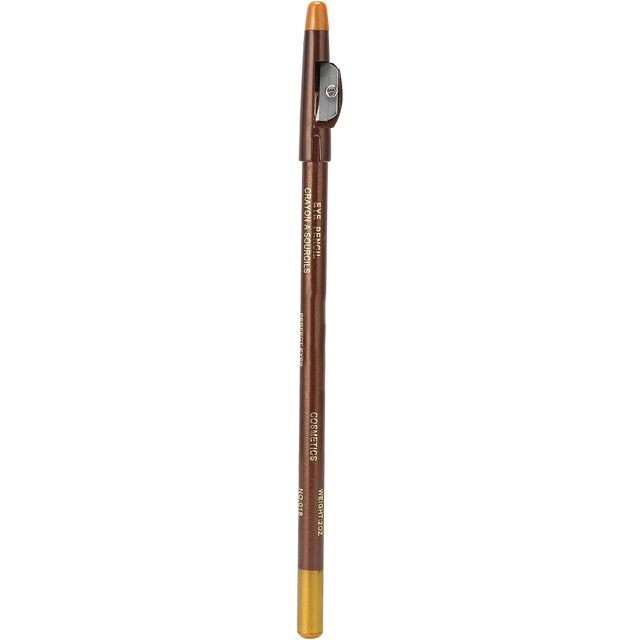 Beard Pencil Filler for Men Thick Beard Shaping Tool with Sharpener, Compact Design Beard Colouring for Men, Beard Liner Pen for Beard, Hairline and Beard Shaping (light brown)