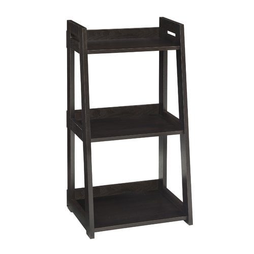 Closetmaid Narrow Ladder Bookcase, Small Ladder Bookcase Black