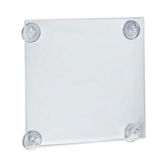 Azar 106614 8.5"W x 11"H Sign Frame with suction cups, 2Pack