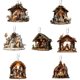 thumbnail image 1 of Decoración colgante de Navidad, adornos para espejo retrovisor del coche, decoración creativa, figuras pequeñas, adornos para puerta, año Nuevo, 1 of 8