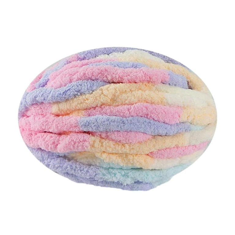 Thick Chunky Yarn Chunky Wool Yarn Bulky Yarn for Crocheting Arm Knitting Yarn Weight Yarn Knit Yarn for Knitted Blanket Mat Weaving Sweater Colorful