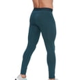 thumbnail image 4 of WBQ Men's Active Compression Pants - Workout Base Layer Tights Running Leggings, 4 of 7