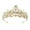 Gold#A, variant on for Women Princess Rhinestone Wedding for Bride Birthday for Women Bride Prom Pageant Halloween Props Hair Accessories