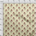 thumbnail image 2 of oneOone Viscose Chiffon Fabric Leaves & Floral Block Printed Fabric 1 Yard 42 Inch Wide, 2 of 4