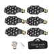thumbnail image 3 of 6 cadenas de nieve reutilizables para neumáticos, de supervivencia, para caminos embarrados, antideslizantes, para 165-275 Negro, 3 of 8