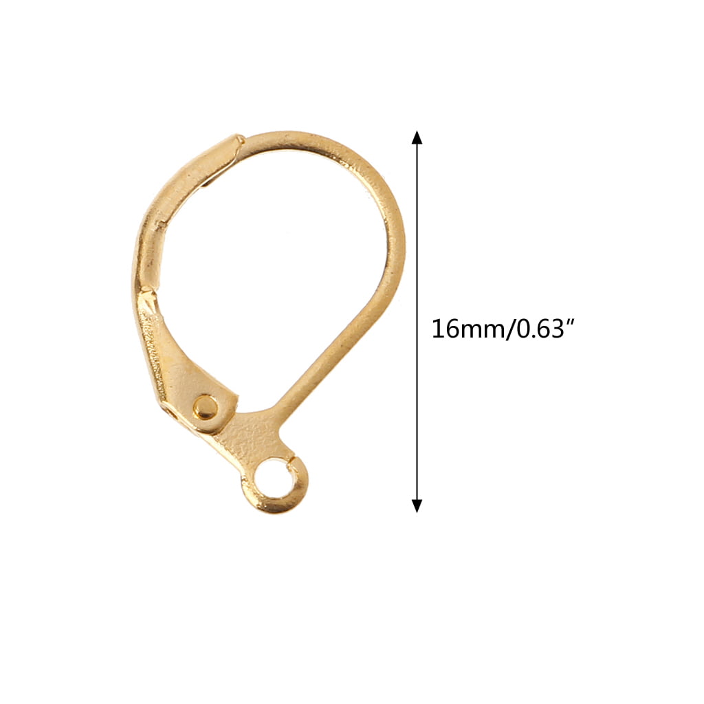 20Pcs Alloy Metal Earrings Hooks--16mm*16mm
