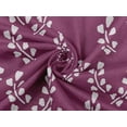 thumbnail image 6 of oneOone Rayon Dark Magenta Fabric Florals Sewing Material Print Fabric By The Yard 56 Inch Wide, 6 of 6