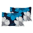 thumbnail image 5 of Chic Home Chase 3-Piece Abstract Quilt Set, King, Blue, 5 of 6