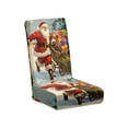 thumbnail image 2 of Hometravel Festive Chair Cover, Christmas Pattern Elastic Seat Protector, Reusable Washable Cover for Home, Restaurant, Holiday Gathering, 2 of 6