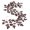 C, variant on Vine Garland, Chenille Sticks Maple Leaf Branch, Fall Tone Foliage Vine, Artificial Greenery for Front Door, Patio, Living Room, Holiday Gathering and Indoor Outdoor Ornament